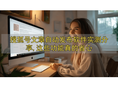 搜狐號運營高效秘訣：張磊如何利用優采云自動