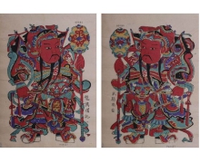 過年時(shí)古代民間會貼門神以祈求平安吉祥最早的