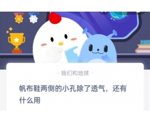 帆布鞋兩側的小孔除了透氣還有什么用 12.23螞蟻