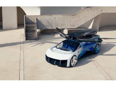 小鵬匯天揭秘一體式飛行汽車:融合陸空雙模式