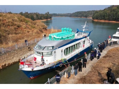 國產化率100%！國內首艘商用氫燃料電池動力船舶