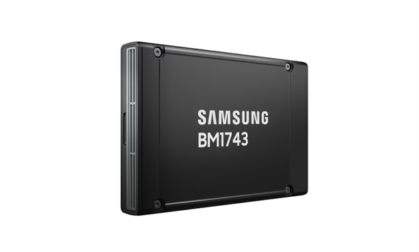 最高61.44TB！三星推出企業級BM1743 SSD
