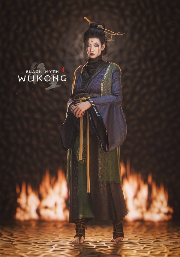 《黑神話:悟空》蜘蛛精3D模型欣賞 美女成熟且誘人