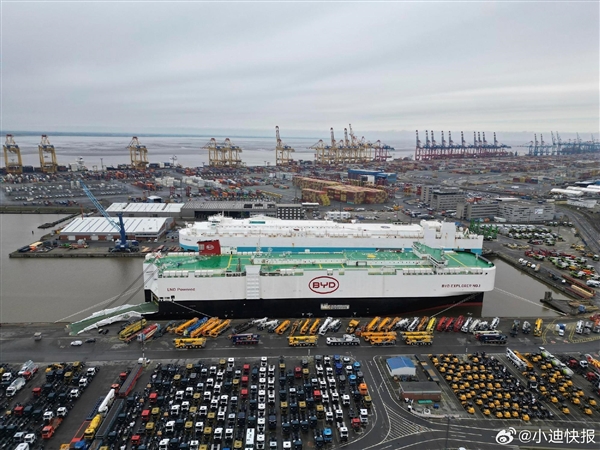 中國新能源車8月出口9.9萬輛:比亞迪遙遙領先 獨占三成份額