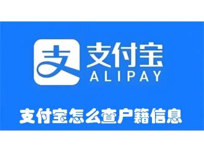 支付寶怎么查戶籍信息? 支付寶查戶籍信息圖文