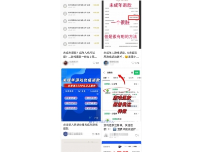 充值后企圖“白嫖”的成年人 被游戲代退費(fèi)公司