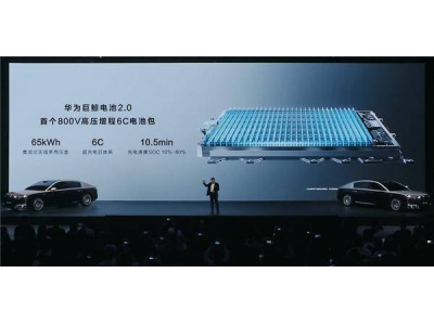 華為巨鯨電池2.0震撼亮相！6C超壓高壓增程 10分鐘