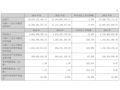 昆侖萬(wàn)維2024年度財(cái)報(bào)：營(yíng)收增長(zhǎng)15%至56.6億，卻陷
