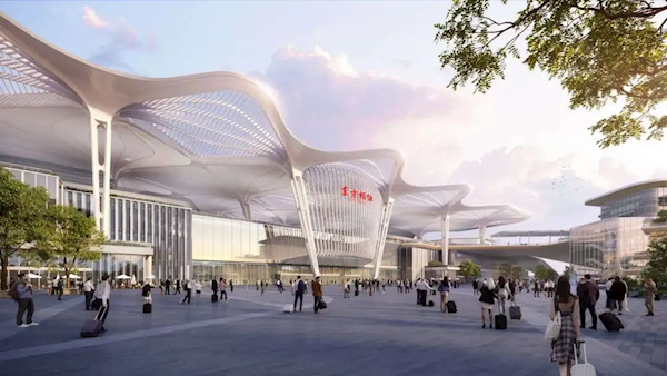 東方樞紐上海東站站房開建:首次引入航空模塊 對標(biāo)國際最好水平