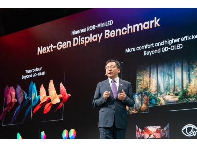 全球顯示進(jìn)入RGB-Mini LED時(shí)刻！海信RGB-Mini LED新品