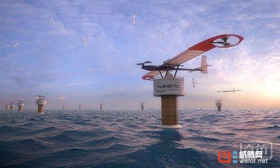 無人機還可以做什么?像風箏一樣放到空中進行風力發電