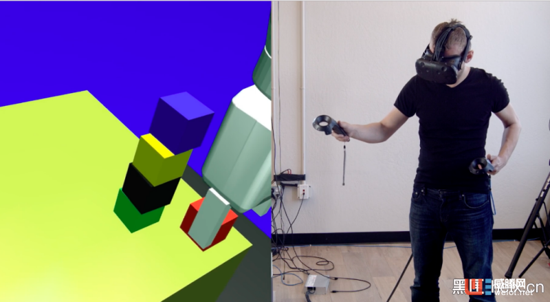 VR是名好老師,教會機器人工作