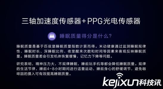 米動健康手環，五大特性全解析