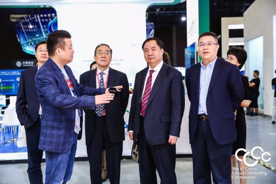 工信部副部長陳肇雄高度贊揚華云走自主安全可控的云計算之路