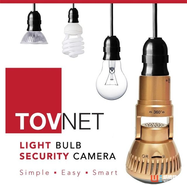 Tovnet燈泡安全攝像機可隨時隨地了解家中情況 Tovnet燈泡安全攝像機可隨時隨地了解家 ...