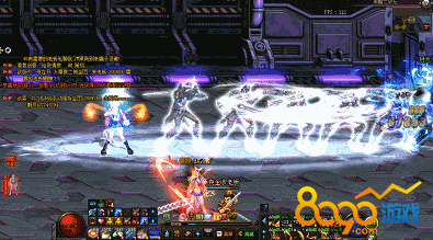 dnf盧克普通踩白線