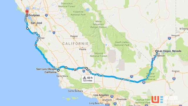 美國1000公里騎行 自行車數字制造之旅