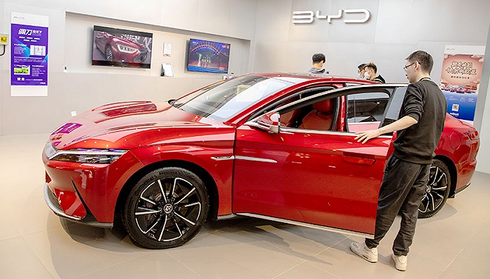 比亞迪乘用車 2021 年累計(jì)銷量超 73 萬輛，新能源